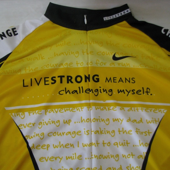 Nike Other - Nike Livestrong Challenge Cycling Jersey, M